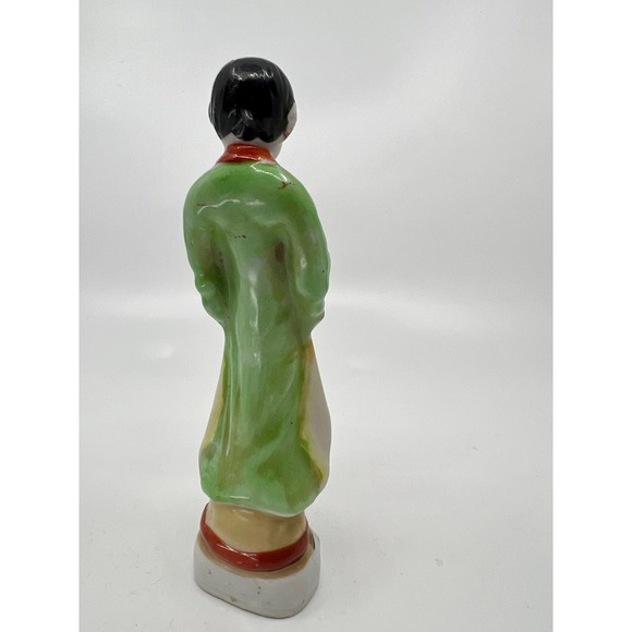VINTAGE JAPANESE GIRL FIGURE 1945 OCCUPIED JAPAN - Picture 2 of 7